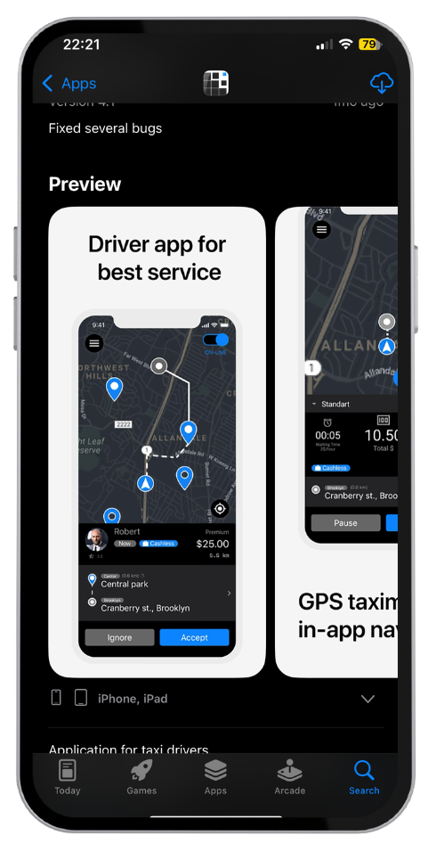 Extra TaxiAdmin — Website & Ads 1488